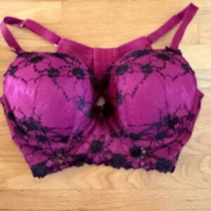 Cacique Boost Plunge Full Coverage Bra Size 40DD
